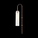 Светильник настенный ST-Luce Латунь/Белый E27 1*60W SL1145.351.01 - фото