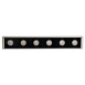 LL-893 Светодиодный линейный прожектор для подсветки стен, красный, 250*40*25mm, 6W DC24V, IP65 - фото