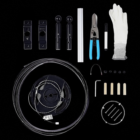 Тросовая световая система ST-Luce Черный LED 1*10W 4000K ST960.447.10 - фото