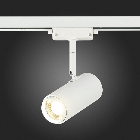 Св-к трек. Zoom Белый LED 1*12W 4000K 1 200Lm Ra>80 15-60° IP20 L137xW59xH179 170-240V ST600.546.12 - фото