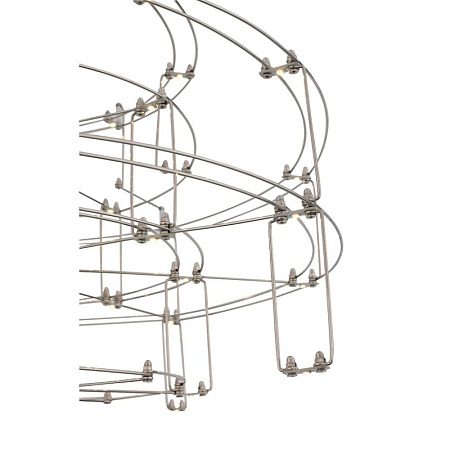 Люстра подвесная ST-Luce Хром/Хром LED 64*0,2W 3200K SL798.103.64 - фото