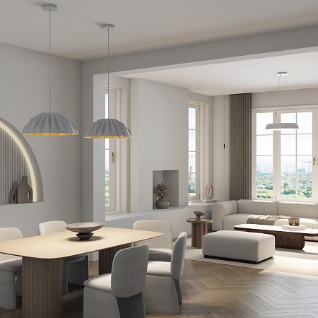 Потолочный подвесной светильник Denkirs DK6704-WH - фото