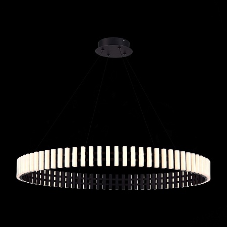 Люстра подвесная ST-Luce Черный/Белый LED 1*50W 3000K SL6203.403.50 - фото