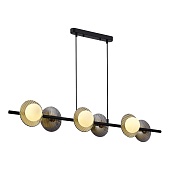 Светильник подвесной ST-Luce Черный/Дымчатый, Белый G9 6*5W 4000K SL1521.403.06