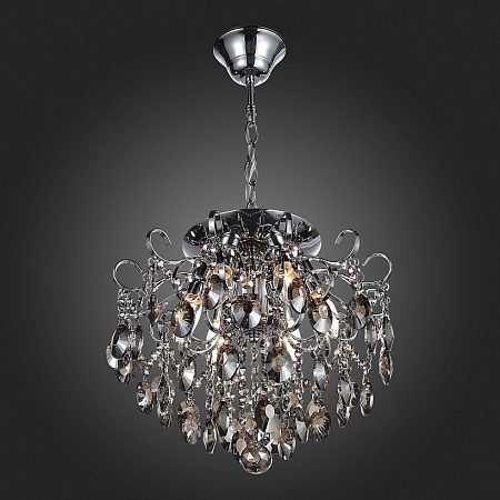 Люстра подвесная ST-Luce Темный хром/Тонированный черный E14 6*40W SL846.102.06 - фото