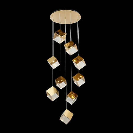 Светильник подвесной ST-Luce Золотистый/Прозрачный, Золотистый G9 9*5W SL1182.203.09 - фото