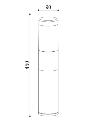 Ландшафтный светильник Outdoor Koln O590FL-L8B4K - фото
