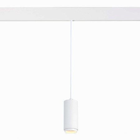 Магнитный трековый светильник подвесной ZOOM Белый LED 1*6W 4000K 667Lm Ra>80 10-60° IP ST357.543.06 - фото