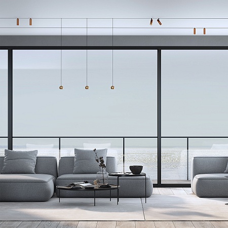 Умный трековый светильник 7W 2700-6500K Dim Cubo Slim Magnetic 85070/01 Elektrostandard - фото