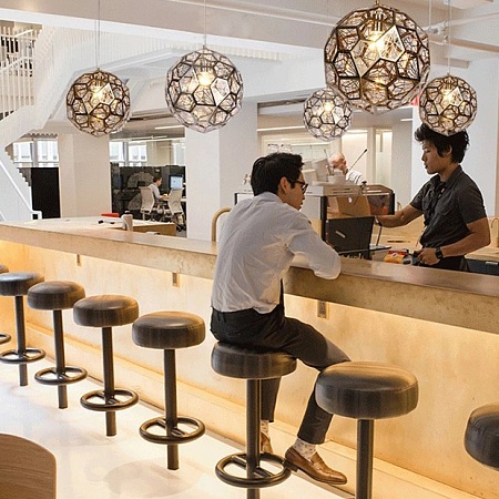 Люстра Etch Web Gold Imperiumloft 73597-22 - фото