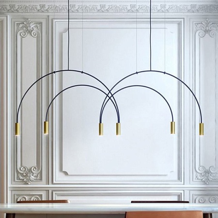 Подвесной Светильник Arc 6 Gold Imperiumloft 212842-26 - фото