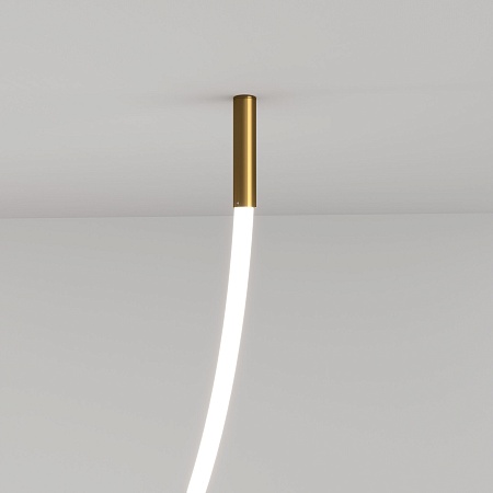 Потолочное крепление для круглого гибкого неона Full light латунь FL 28120 латунь Elektrostandard - фото