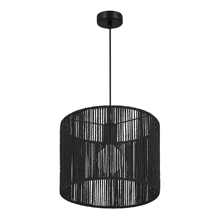 Светильник подвесной черный/черный E27 1*40W SLE6024-403-01 - фото