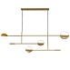 Люстра Bolia Leaves Pendant Brass Imperiumloft 144123-22 - фото