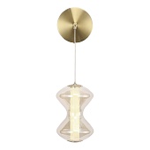 Светильник настенный ST-Luce золото/коньячный LED 1*6W 3000K SL6136.201.01