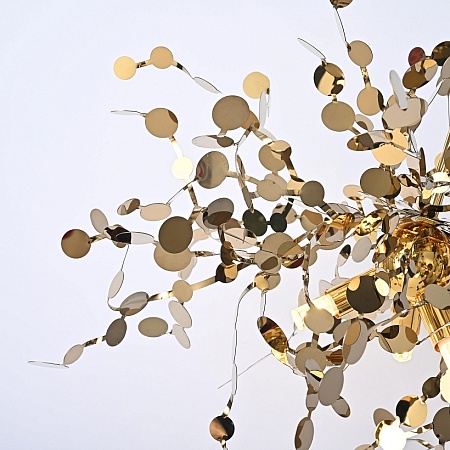 Люстра Tezani Argent Suspension Pendant Lamp 40 Gold Imperiumloft 84500-22 - фото