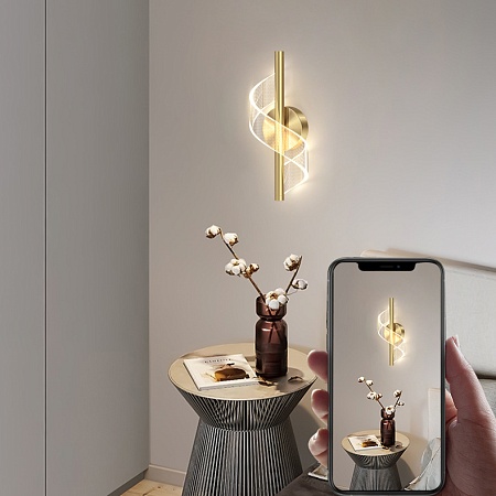 Настенный Светильник Ornella Wall Brass Imperiumloft 230973-23 - фото