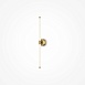 Настенный светильник (бра) Maytoni Axis MOD106WL-L16G3K - фото