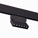 Магнитный трековый светильник Черный LED 1*6W 3000K 532Lm Ra>80 36° IP20 L120xW22xH134 ST362.436.06 - фото