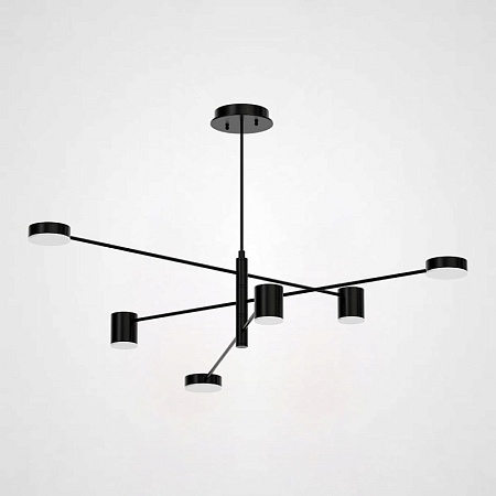 Люстра Motvikt Black 6 Imperiumloft 189814-26 - фото