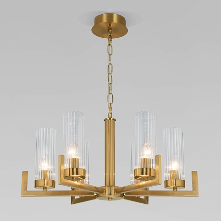 Подвесной светильник Eurosvet 60133/6 латунь - фото