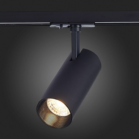 Св-к трек. Черный LED 1*15W 3000K 1 350Lm Ra≥90 36° IP20 L158xW65xH193 100-240V ST350.436.15.36 - фото