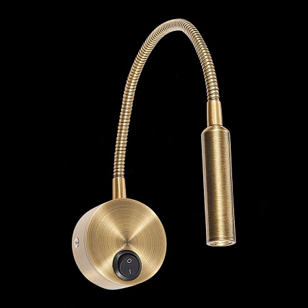 Светильник настенный ST-Luce Бронза/Бронза LED 1*3W 3000K ST653.331.01 - фото