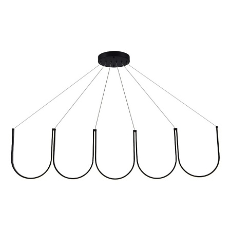 Светильник подвесной ST-Luce Черный LED 1*68W 3000K SL6202.413.01 - фото