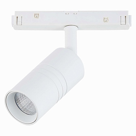 Магнитный трековый светильник белый LED 1*7W 3000K 595Lm Ra>90 36° IP20 L-xW44xH90 48V ST365.536.07 - фото