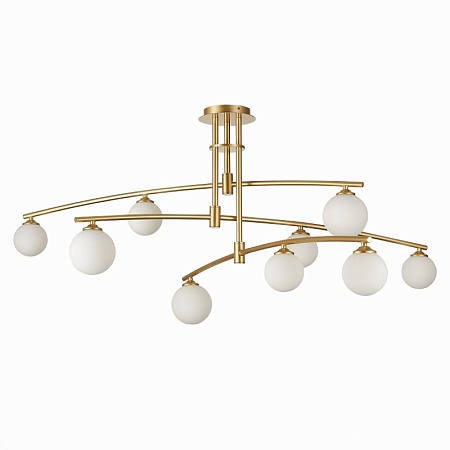 Светильник потолочный ST-Luce Золотистый/Белый G9 9*5W SL1208.302.09 - фото