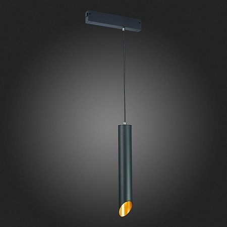 Св-к трек. Черный GU10 1*50W IP20 D60xH400 180-240V Без ламп ST508.413.01 - фото