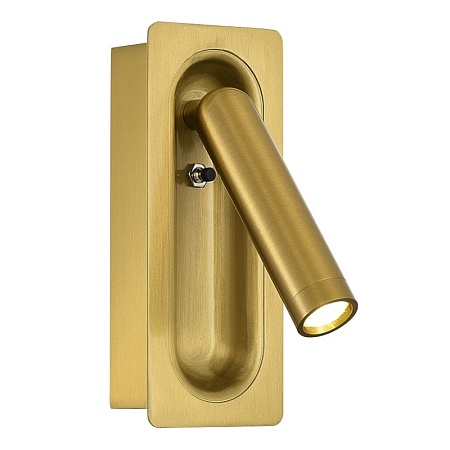 Светильник настенный ST-Luce латунь/латунь LED 1*3W 4000K SL6238.301.01 - фото