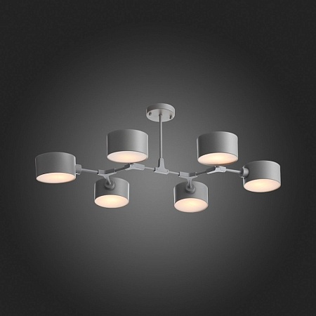 Светильник потолочный Серый/Серый E14 6*60W SLE183702-06 - фото