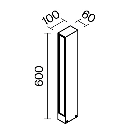 Ландшафтный светильник Outdoor Hof O422FL-L12GF - фото