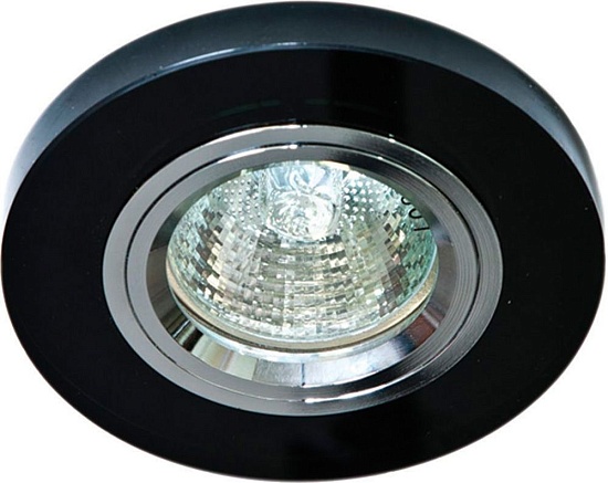 Светильник встраиваемый Feron DL8060-2 потолочный MR16 G5.3 черный - фото