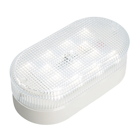 Светодиодный светильник серии TR  Овал 12Вт, 4000К, призма, IP53 - фото