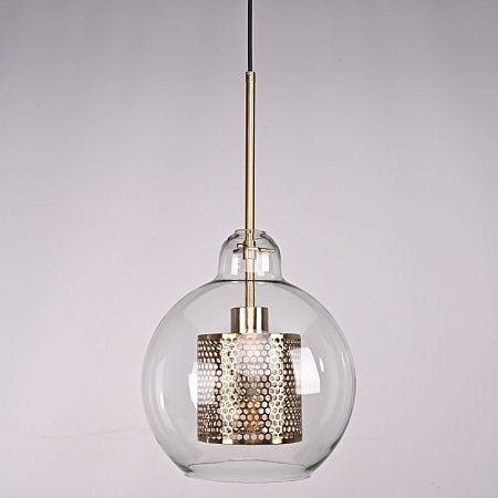 Подвесной Светильник Catch F Pear Brass D25 Imperiumloft 101418-26 - фото