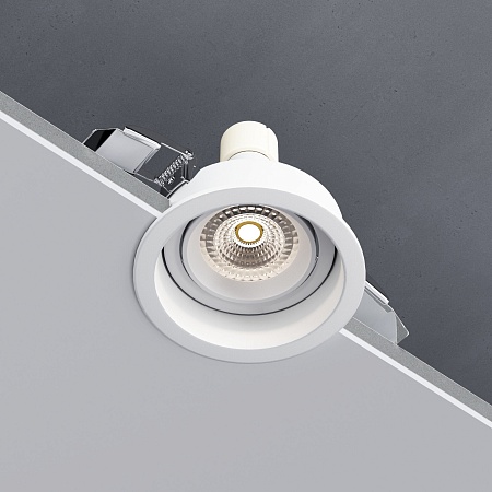 Светильник встраиваемый Tune белый 25014/01 Elektrostandard - фото