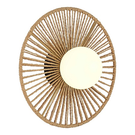 Светильник настенный бежевый/бежевый, белый G9 LED 1*5W SLE6022-601-01 - фото