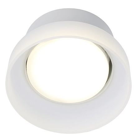 Светильник потолочный Feron HL460 Barrel OPAL 12W, 230V, GX53, белый - фото