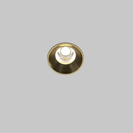 Встраиваемый светильник Technical Round DL058-7W4K-TRS-BS - фото