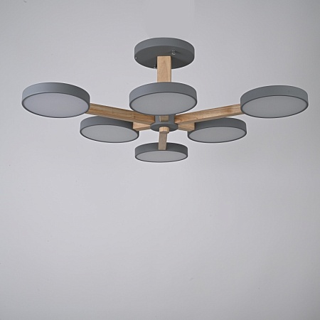 Потолочный Светильник Turna L6 Grey Imperiumloft 228856-26 - фото