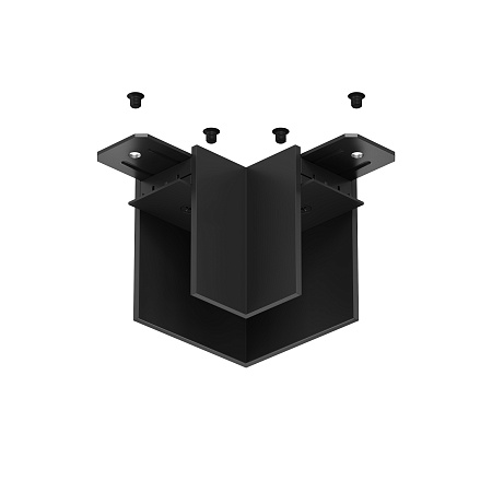 TR2102-BK Угловой соединитель для шинопровода SMART черный - фото