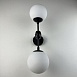 Бра Modo 2 Globes Black And White Glass Imperiumloft 84941-22 - фото