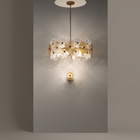 Настенный светильник (бра) Maytoni Aster MOD007WL-01G - фото