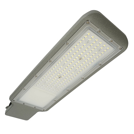 Светодиодный уличный консольный светильник Feron SP3022 100W 5000K 230V, серый - фото