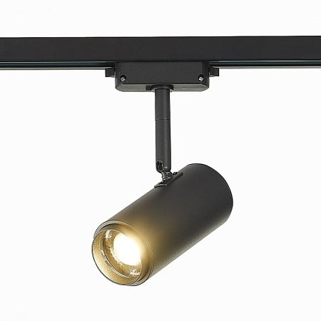Св-к трек. Zoom Черный LED 1*12W 4000K 1 200Lm Ra>80 15-60° IP20 L137xW59xH179 170-240V ST600.446.12 - фото