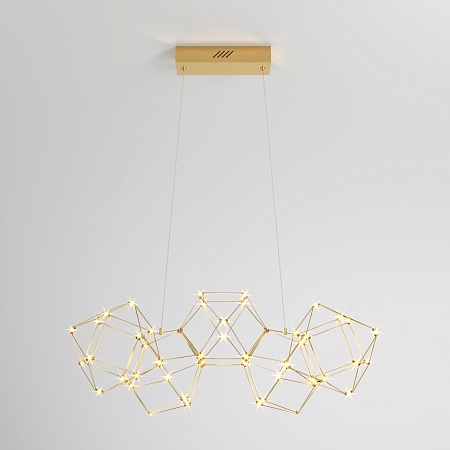 Подвесной акцентный светильник Eurosvet 90168/5 медь - фото