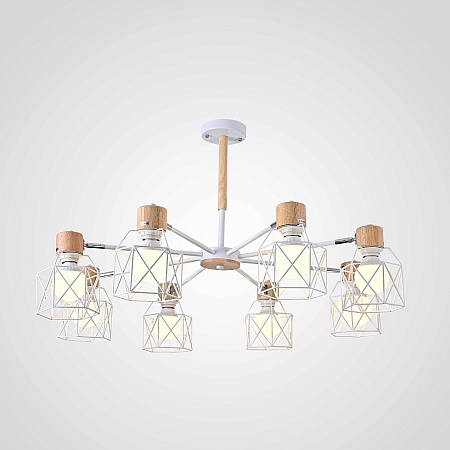 Потолочная Люстра Corf B3 White 8 Lamps Imperiumloft 189481-26 - фото