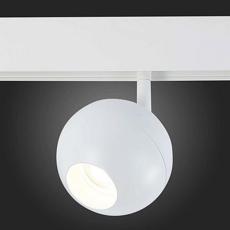 Магнитный трековый светильник Белый LED 1*12W 4000K 680Lm Ra>80 36° IP20 L120xW100xH195 ST354.546.12 - фото